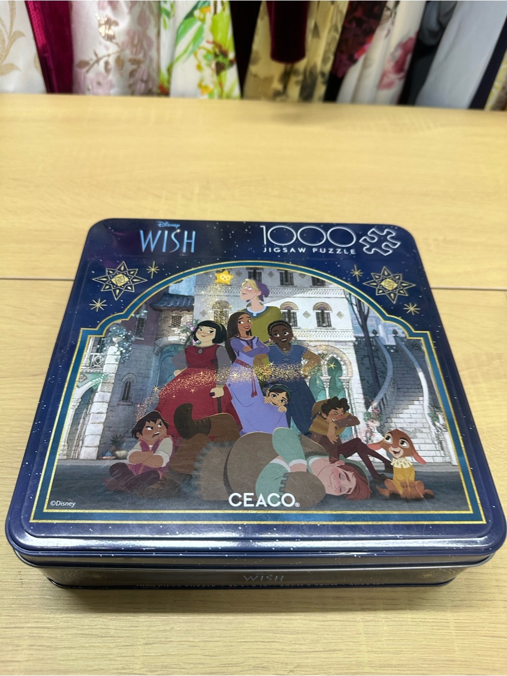 Ceaco Disneys “Wish” 1000 Piece Collectible Puzzle in Collectors Tin Box NEW